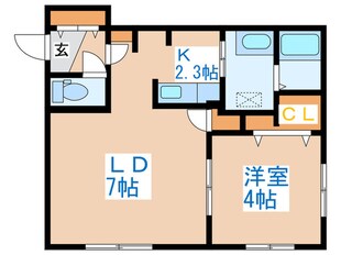 SOLISの物件間取画像